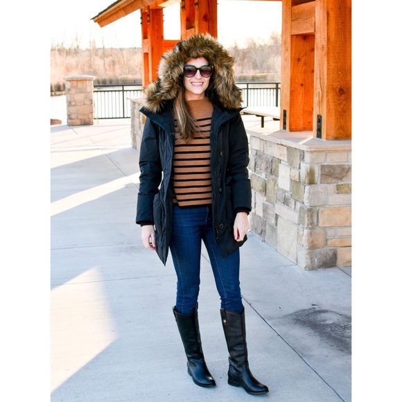 Frye Melissa Button Black Leather Knee High Boot - Picture 7 of 16